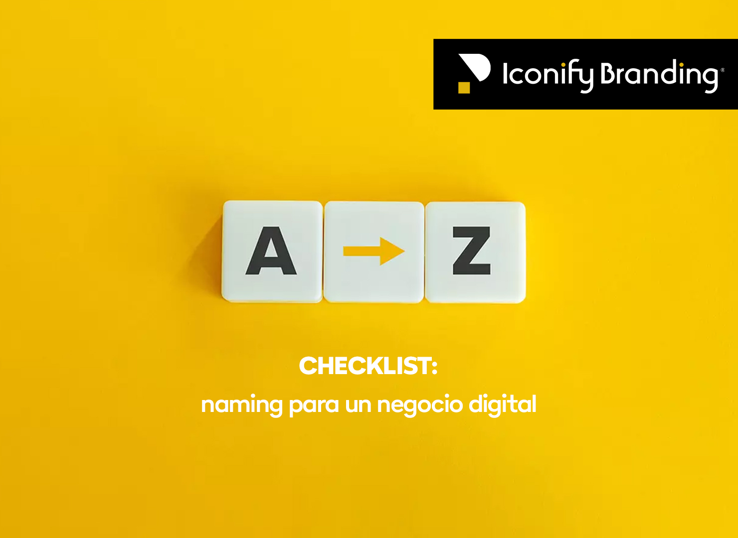 Checklist Naming negocio digital p Iconify branding
